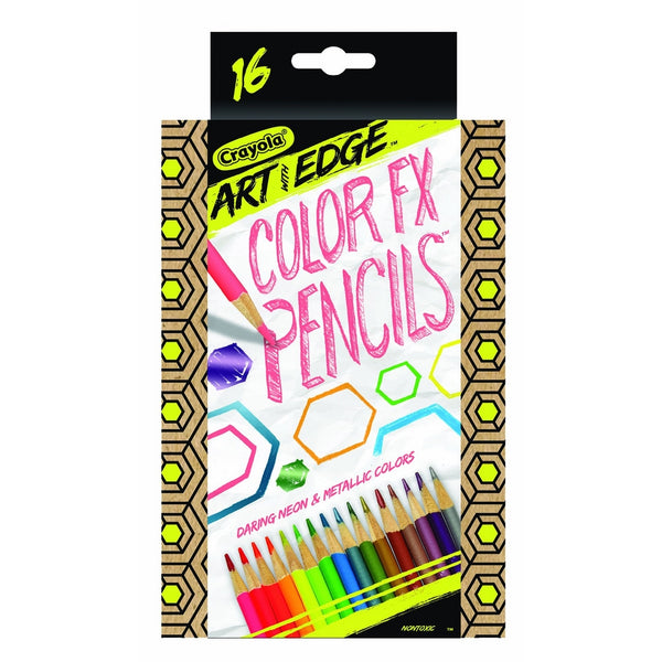 Crayola Art with Edge FX Colored Pencils (16 Piece)