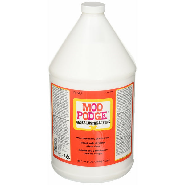 Mod Podge Waterbase Sealer, Glue and Finish (1-Gallon), CS11204 Gloss Finish