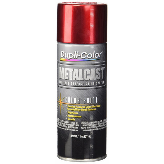 Dupli-Color EMC200007 Red Metal Cast Anodized Color - 11 oz.