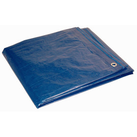 10' x 12' Dry Top Blue Full Size 7-mil Poly Tarp item #010121