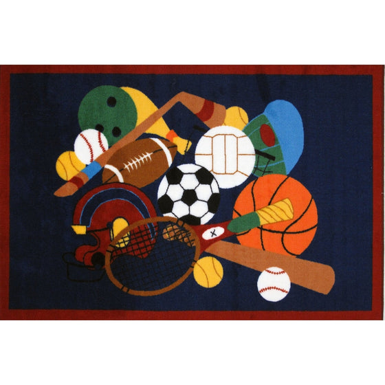 LA Rug Sports America Rug 19"x29"