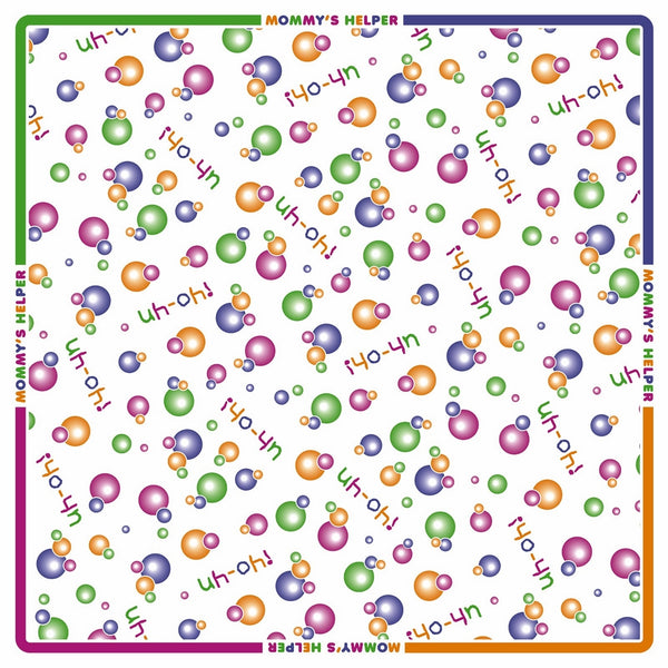 Mommys Helper No Mess Splat Mat, Printed