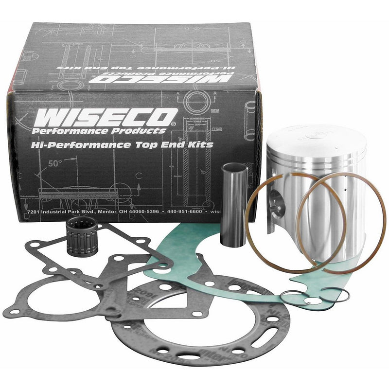 Wiseco PK1392 58.00 mm 2-Stroke Motorcycle Piston Kit with Top-End Gasket Kit