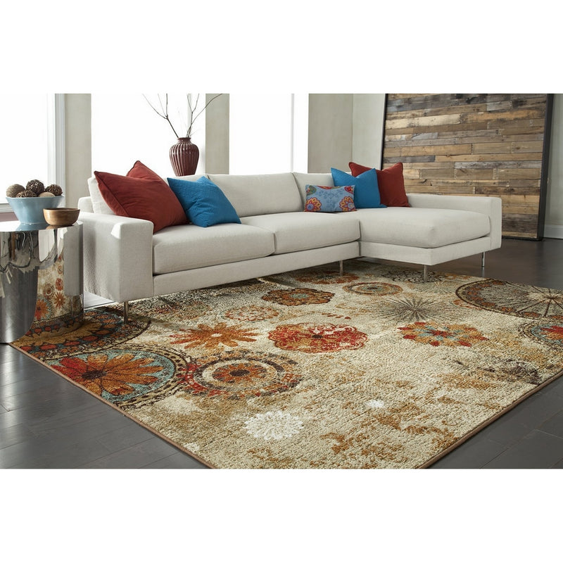 Mohawk Home Strata Caravan Medallion Floral Printed Area Rug, 2' 6" x 3' 10", Multicolor