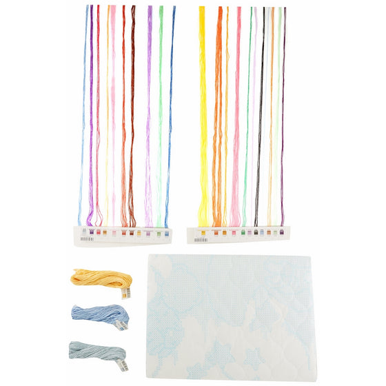 Dimensions Needlecrafts Stamped Cross Stitch, Sweet Prayer Quilt