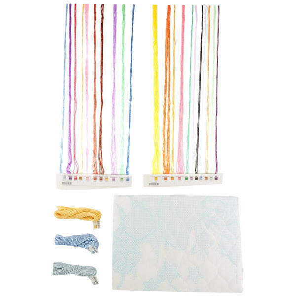 Dimensions Needlecrafts Stamped Cross Stitch, Sweet Prayer Quilt