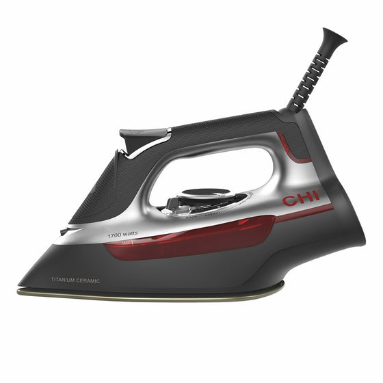 CHI (13101) Steam Iron With Titanium Infused Ceramic Soleplate & Over 300 Steam Holes, Professional Grade (13101)