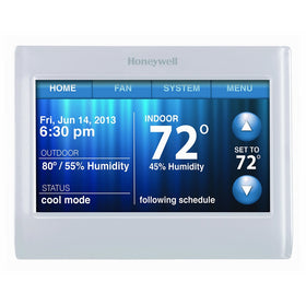 Honeywell TH9320WF5003 WiFi 9000 Color Touchscreen Thermostat, Works with Alexa