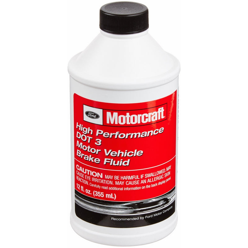 Genuine Ford Fluid PM-1-C High Performance DOT-3 Motor Vehicle Brake Fluid - 12 oz.
