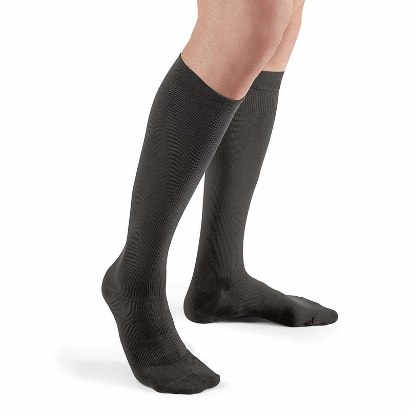 Futuro Restoring Dress Socks for Men, Provides Relief, Medium, Black, Firm Compression