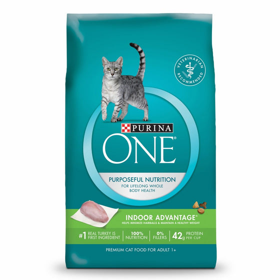 Purina ONE Indoor Advantage Adult Dry Cat Food - 16 lb. Bag