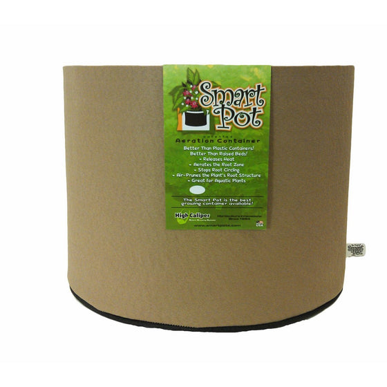 Smart Pots 7-Gallon Smart Pot Soft-Sided Container, Tan