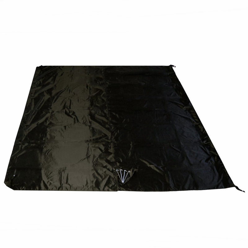 PahaQue Wilderness Green Mountain 5XD Footprint, Black