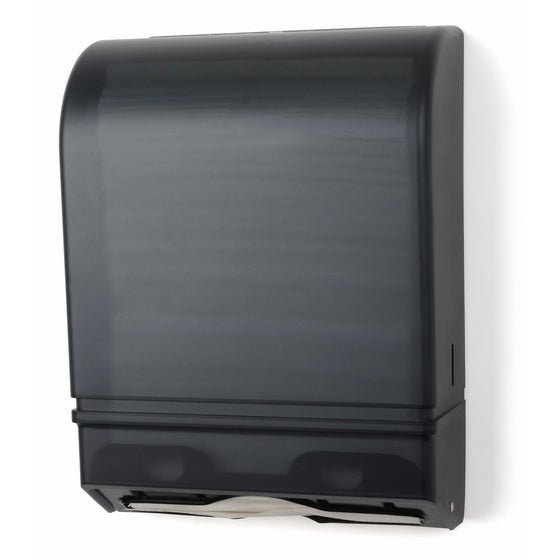 Palmer Fixture TD0175-01 Multi/C-Fold Towel Dispenser, Dark Translucent