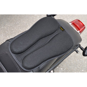 SKWOOSH Passenger Pillion IV Motorcycle Gel Rear Seat Pad with Breathable Cooling Mesh Fabric | Made in USA