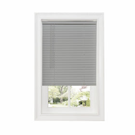 Achim Home Furnishings DSG230GY06 Cordless GII Deluxe Sundown 1" Room Darkening Mini Blind, Grey, 30" x 64"