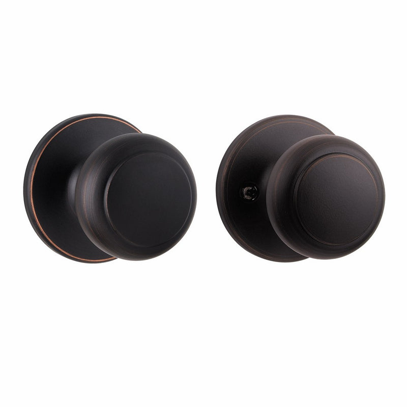 Kwikset Cove Hall/Closet Knob in Venetian Bronze