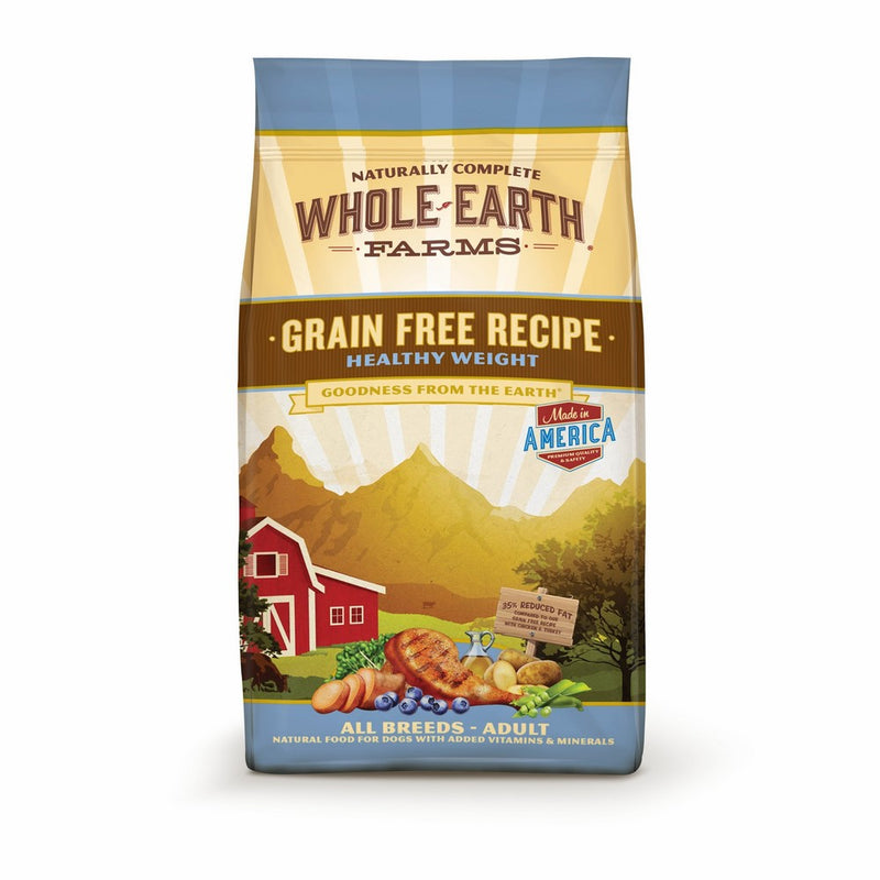 Merrick Whole Earth Farms Grain Free Healthy Weight Recipe Dry Dog Food, 4 lbs