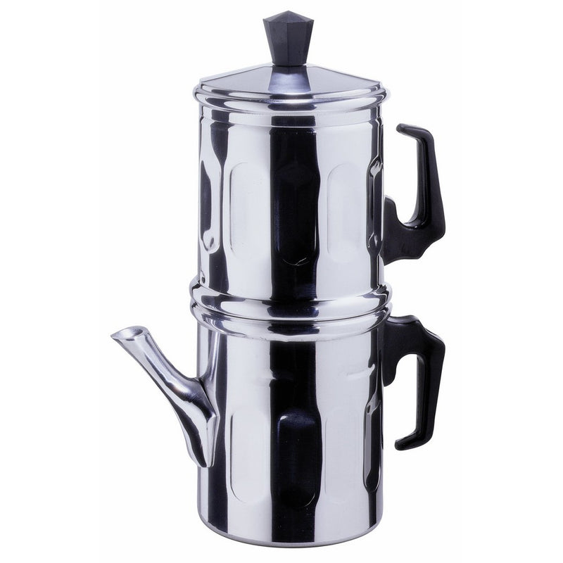 Neapolitan Coffee Maker 3 Cup Size Stainless Steel