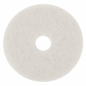 Boardwalk PAD 4018 WHI BWK4018WHI Standard 18" Diameter Polishing Floor Pads, White (Pack of 5)