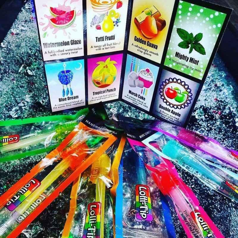 Lolli-Tip Candy Hookah Mouth Tip (Available in 8 Different Flavors) (Tropical Punch)