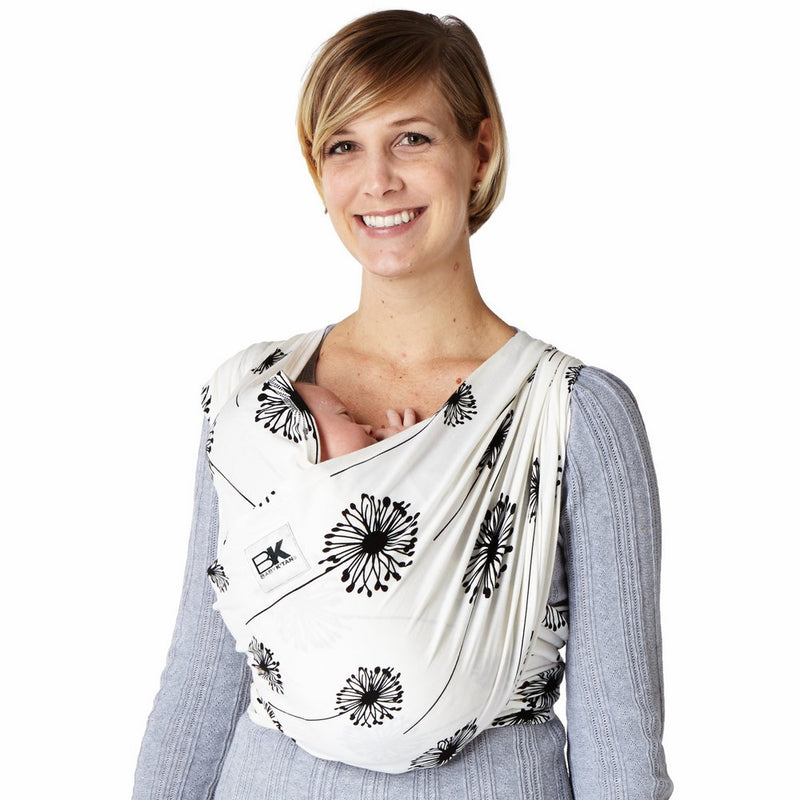 Baby K'tan PRINT Baby Carrier, Dandelion Soft Cotton (XS)