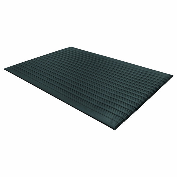 Guardian Air Step Anti-Fatigue Floor Mat, Vinyl, 2'x3', Black, Reduces fatigue and discomfort, Can be easily cut to fit any space