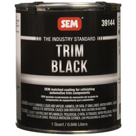 SEM 39144 Trim Black Aerosol - 1 Quart