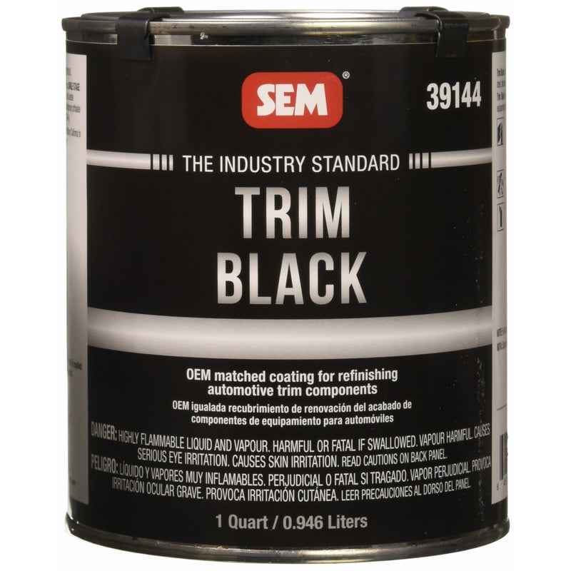 SEM 39144 Trim Black Aerosol - 1 Quart
