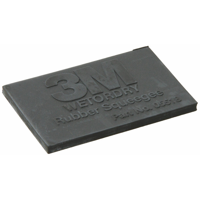 3M Wetordry Rubber Squeegee, 2" x 3" (MMM5518) Category: Work Light Parts and Accessories
