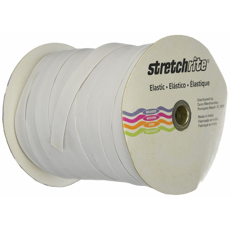 StretchRite 1N1400WHTEStretchrite 1/4-Inch by 144-Yard White Braided Polyester Elastic Spool