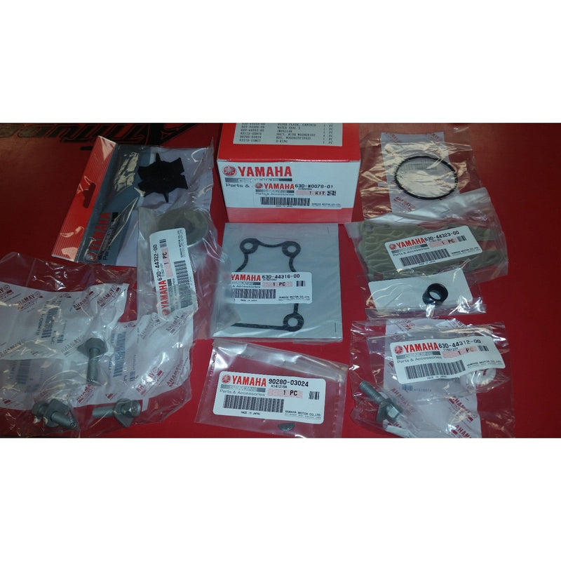 OEM Yamaha Outboard Water Pump Repair Kit 63D-W0078-01-00