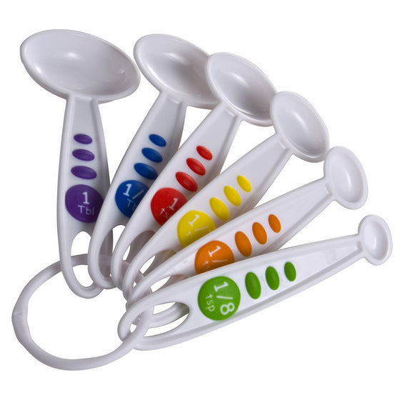 Curious Chef 6-Piece Measuring Spoon Set