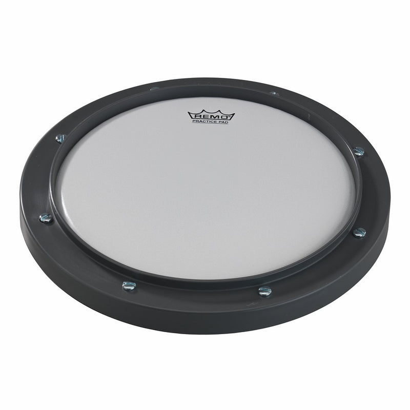 Remo RT-0008-00 8" Gray Tunable Practice Pad with Ambassador Coated Drumhead