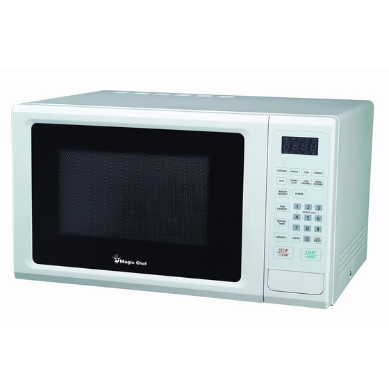 Magic Chef MCM1110W 1.1 cu.ft. 1000W Microwave, White