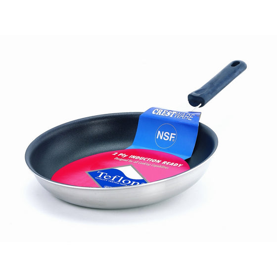 Crestware 12-Inch Coated Induction Efficient Fry Pan