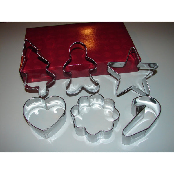 Gourmet Club 6 unique Cookie Cutter Shapes