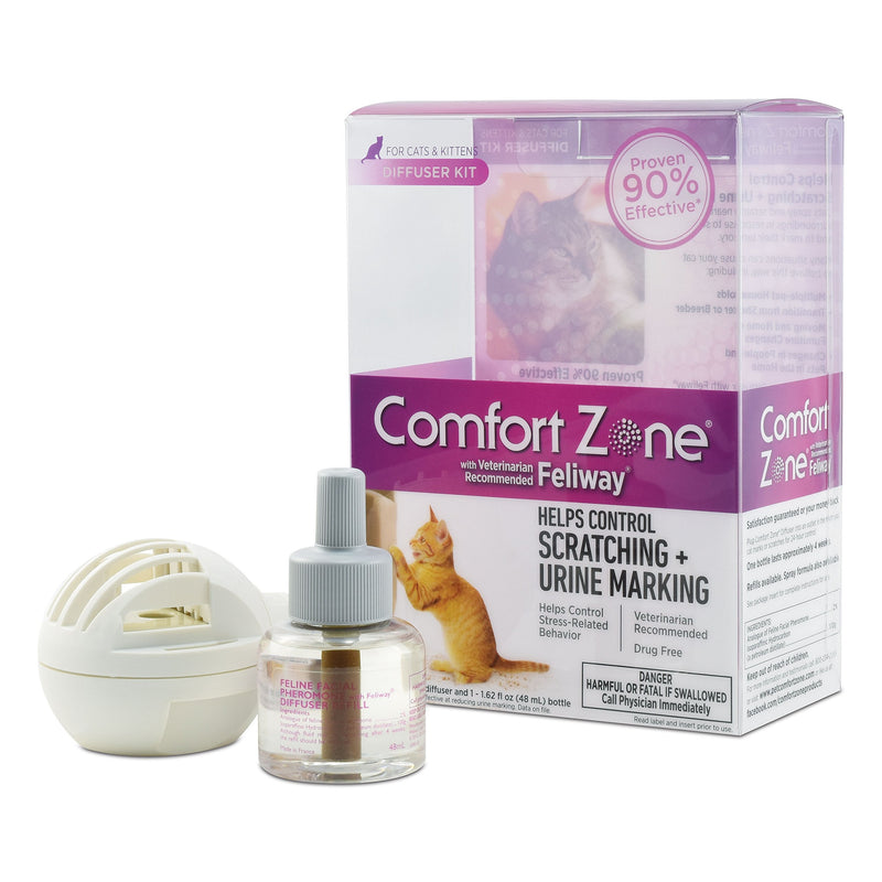 Comfort Zone Feliway Diffuser Kit for Cat Calming