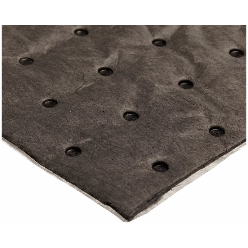 Oil-Dri L91001 15" W x 19" L Universal Middle Weight Bonded Perforated Pads (100 Mats/Box)