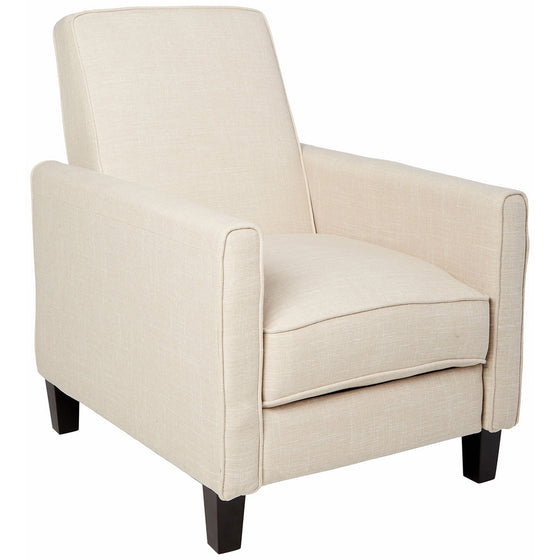 Best-selling Davis Fabric Recliner Club Chair, Light Beige