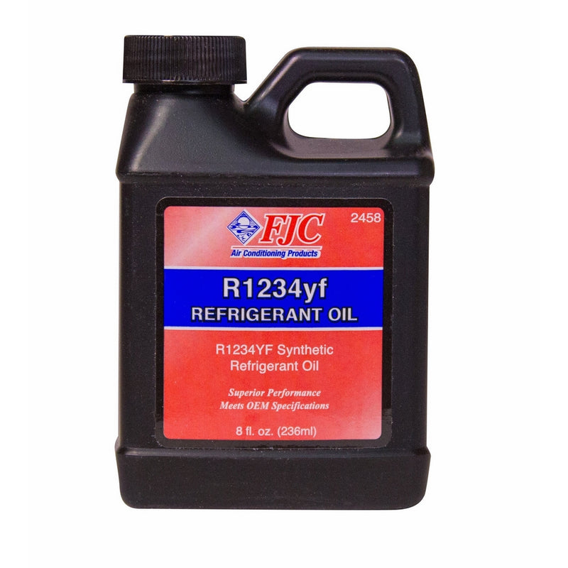 FJC 2458 R1234YF Refrigerant Oil, 8 fl. oz, 1 Pack