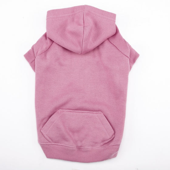 Casual Canine Basic Hoodie for Dogs, 16" Medium, Pink