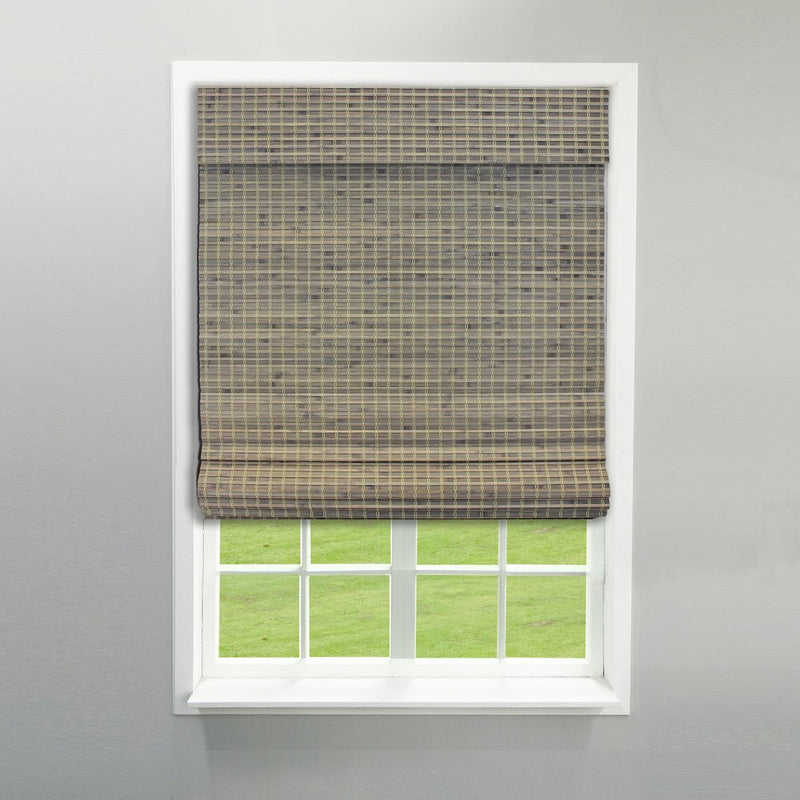 Radiance 2208856E Cordless Roman Shade, 31-inch Width by 64-inch Height, Driftwood