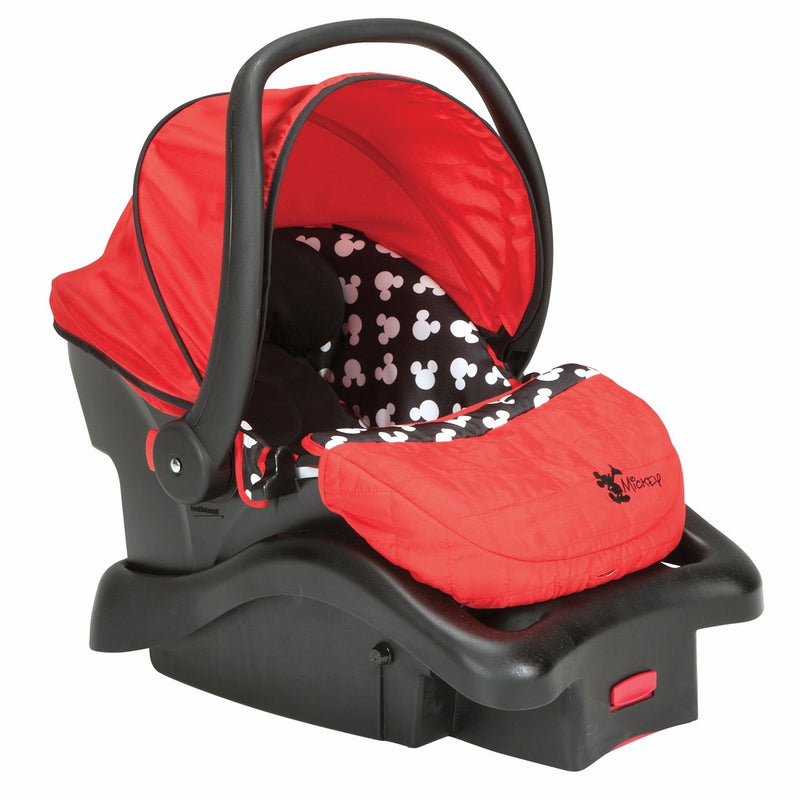 Disney Light 'n Comfy Luxe Infant Car Seat, Mickey Silhouette