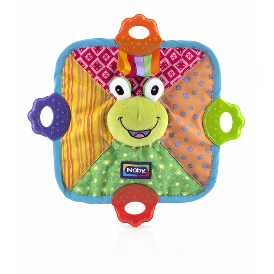 Nuby Teething Blankie - Characters May Vary