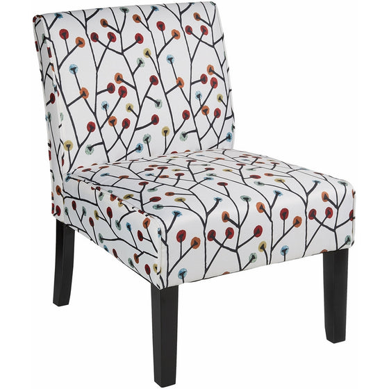 Dorel Living Teagan Armless Accent Chair