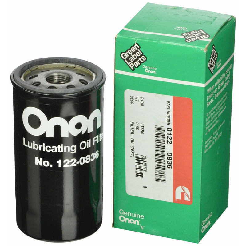 Cummins Onan 122-0836 Oil Filter