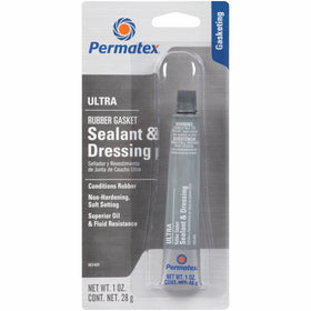 Permatex 85409 Ultra Rubber Gasket Sealant and Dressing, 1 oz. tube
