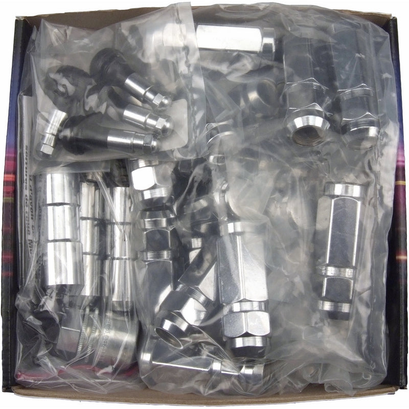 McGard 84834 Chrome Cone Seat Wheel Installation Kit (9/16 - 18 Thread Size) - For 8 Lug Wheels