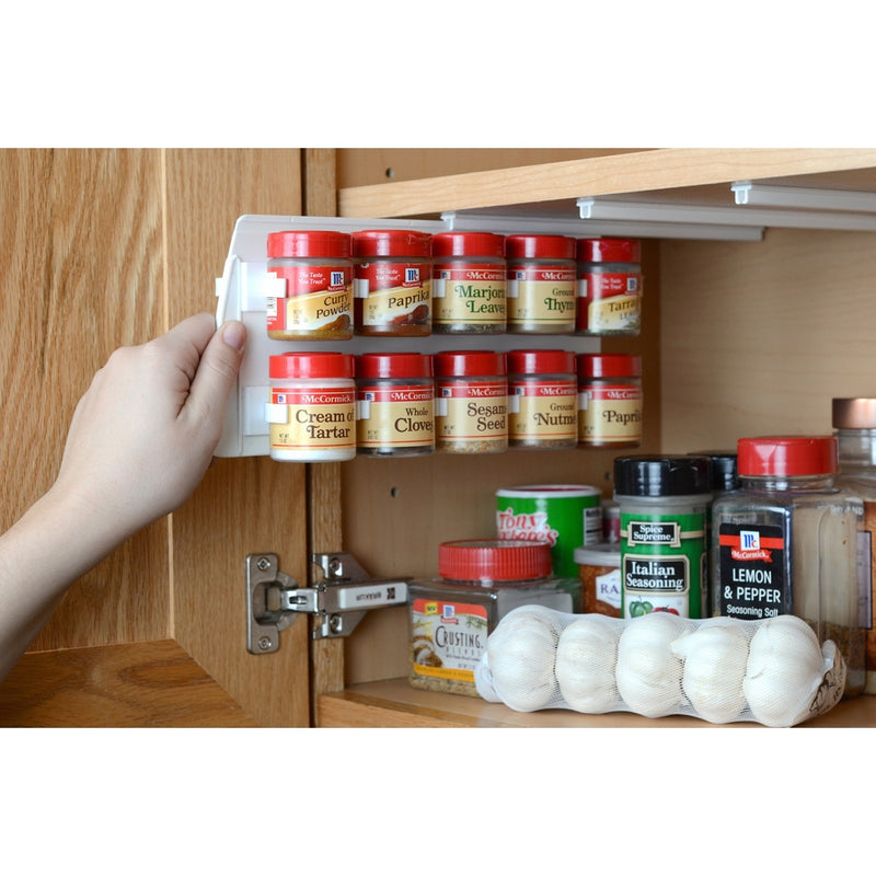 SpiceStor Organizer Spice Rack 20 Clip, 10" x 5"